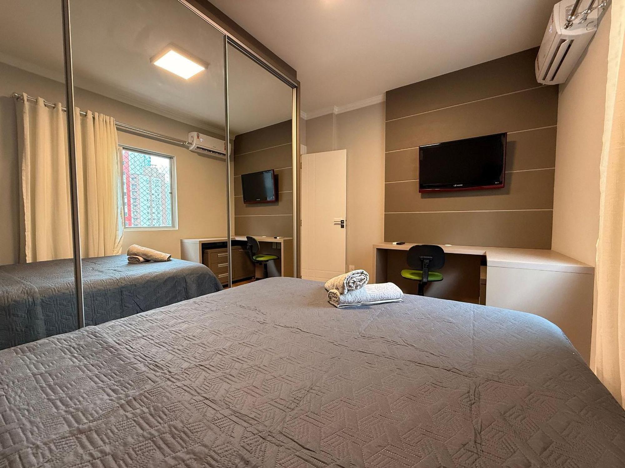 Pd01- 3 Suites| Centro| Churrasq.| Telas Protecao Balneario Camboriu Dış mekan fotoğraf